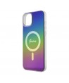 Guess IML Iridescent MagSafe case for iPhone 15 Plus / 14 Plus 6.7" - multicolor