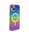 Guess IML Iridescent MagSafe case for iPhone 15 / 14 / 13 6.1" - multicolor