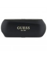 Guess Elongated Metallic Printed Logo Bluetooth TWS Headphones + Docking Station - Black