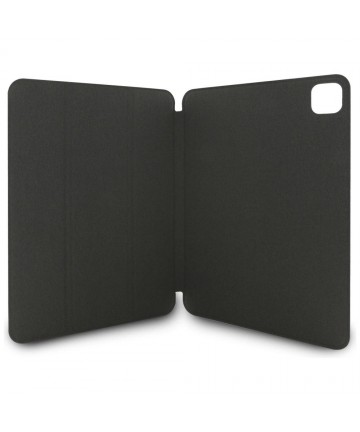 Karl Lagerfeld Saffiano Magnetic Karl & Choupette iPad Pro 11" 2024 Book Cover Case - Black