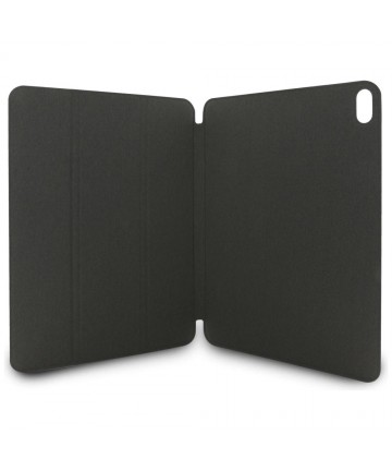Karl Lagerfeld Saffiano Magnetic Karl & Choupette iPad Air 11" 2024 Book Cover Case - Black