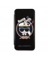 Karl Lagerfeld Signature Glitter iPhone X/Xs Case - Black