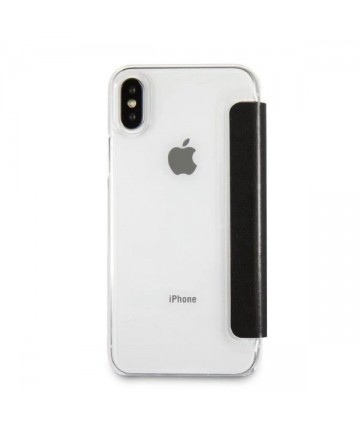 Karl Lagerfeld Signature Glitter iPhone X/Xs Case - Black