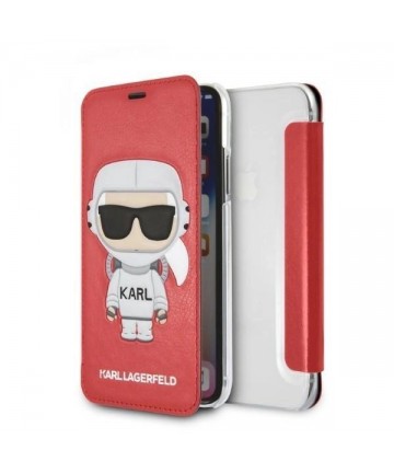 Karl Lagerfeld Karl Space Cosmonaut iPhone X/XS Case - Red