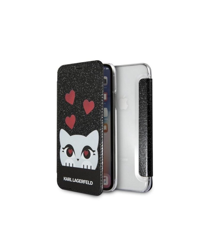 Karl Lagerfeld Valentine iPhone X/Xs Case - Black