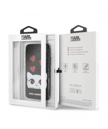Karl Lagerfeld Valentine iPhone X/Xs Case - Black