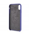 Karl Lagerfeld Silicone iPhone Xr Case - Purple