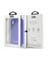 Karl Lagerfeld Silicone iPhone Xr Case - Purple