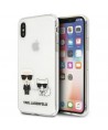 Karl Lagerfeld Karl & Choupette iPhone Xs Max Case - Transparent