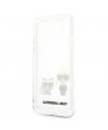 Karl Lagerfeld Karl & Choupette iPhone Xs Max Case - Transparent