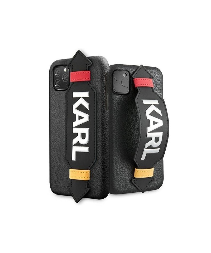 Karl Lagerfeld Strap Case for iPhone 11 Pro 5.8" - Black