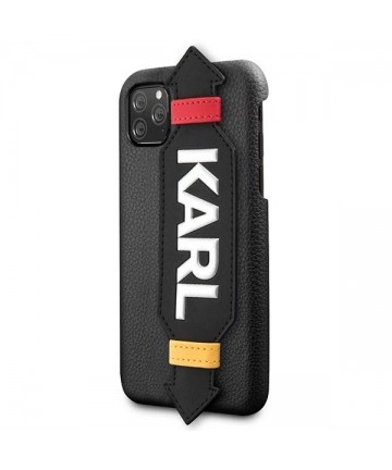 Karl Lagerfeld Strap Case for iPhone 11 Pro 5.8" - Black