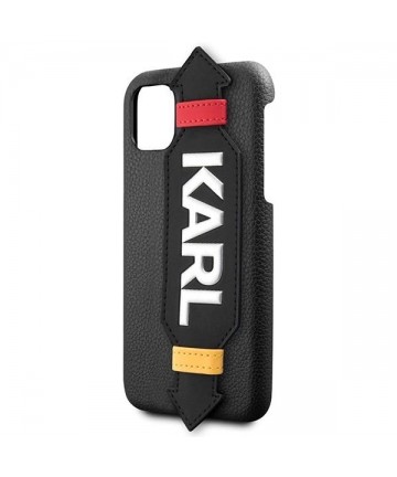 Karl Lagerfeld Strap Case for iPhone 11 Pro 5.8" - Black