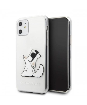 Karl Lagerfeld Choupette Fun iPhone 11 / Xr Case - Transparent