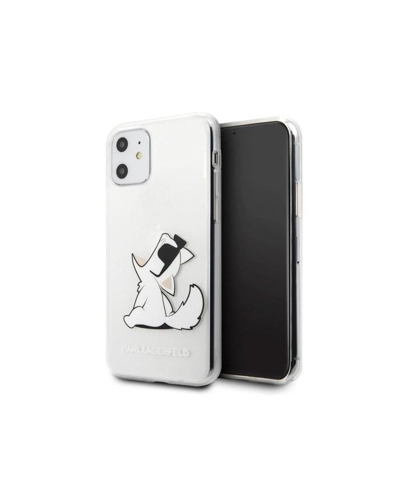 Karl Lagerfeld Choupette Fun iPhone 11 / Xr Case - Transparent