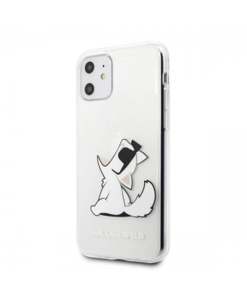 Karl Lagerfeld Choupette Fun iPhone 11 / Xr Case - Transparent