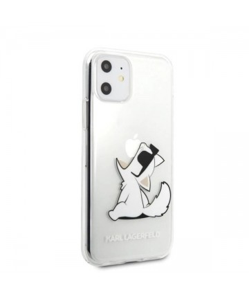 Karl Lagerfeld Choupette Fun iPhone 11 / Xr Case - Transparent