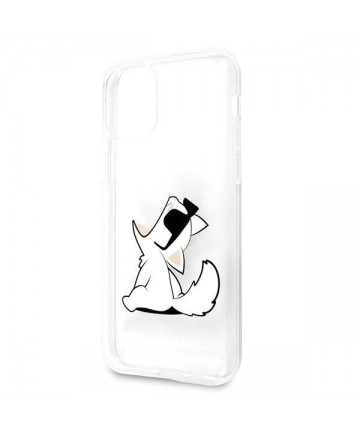 Karl Lagerfeld Choupette Fun iPhone 11 / Xr Case - Transparent
