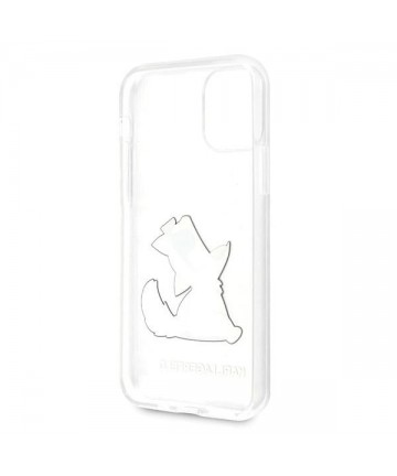 Karl Lagerfeld Choupette Fun iPhone 11 / Xr Case - Transparent