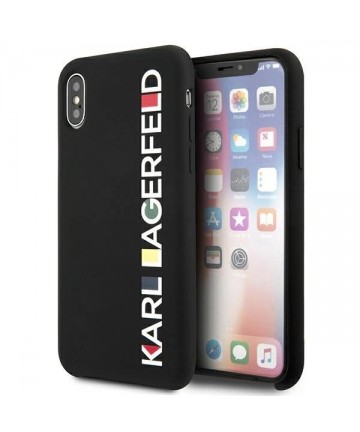 Karl Lagerfeld Glossy Bauhaus iPhone X/XS Case - Black