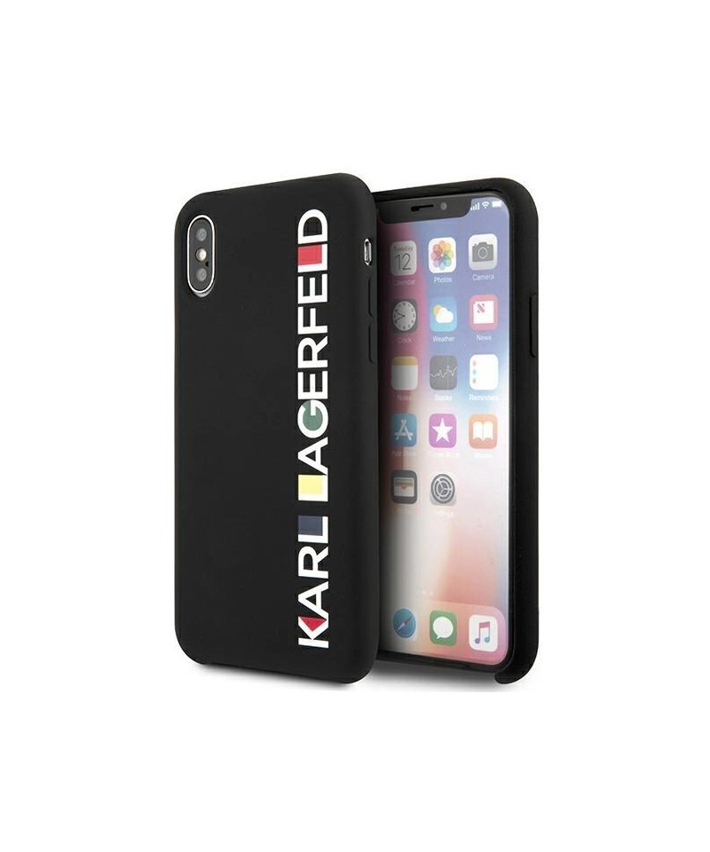Karl Lagerfeld Glossy Bauhaus iPhone X/XS Case - Black