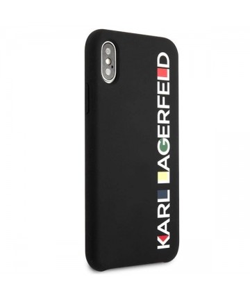 Karl Lagerfeld Glossy Bauhaus iPhone X/XS Case - Black