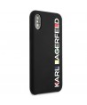 Karl Lagerfeld Glossy Bauhaus iPhone X/XS Case - Black