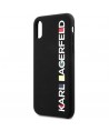 Karl Lagerfeld Glossy Bauhaus iPhone X/XS Case - Black