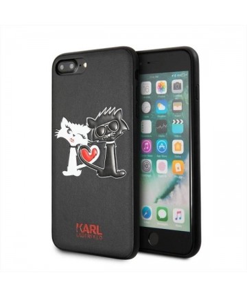 Karl Lagerfeld Choupette In Love Case for Samsung Galaxy S8 Plus - Black