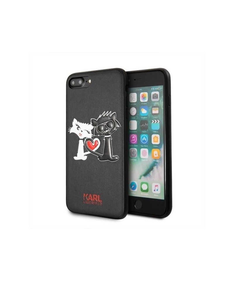 Karl Lagerfeld Choupette In Love Case for Samsung Galaxy S8 Plus - Black