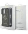 Guess 4G Big Logo Cord Stap Crossbody Case for iPhone 16 Brown