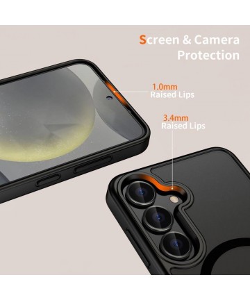 Tech-Protect MagMat MagSafe Case for Samsung Galaxy A56 5G - Matte Black