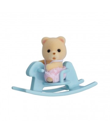 Sylvanian Families: Baby Carry Case (Bear On Rocking Horse) (5199)