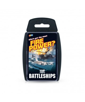 Winning Moves: Top Trumps - Battleships Card Game (WM01552-EN1)