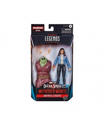 Hasbro Fans - Legends Series - Build a Figure Marvel Studios: Doctor Strange in the Multiverse of Madness - America Chavez (Excl