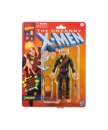 Hasbro Fans - Marvel Comic: The Uncanny X-Men - Longshot Action Figure (F3977)