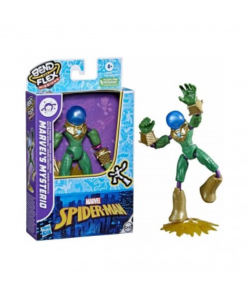 Hasbro Marvel Spider-Man Bend And Flex Missions - Marvels Mysterio Action Figure (F3846)