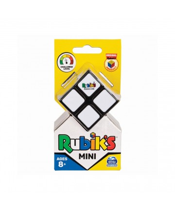 Spin Master Rubik’s Cube: 2x2 Classic Colour-Matching Puzzle - Pocket Size (6064345)