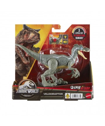 Mattel Jurassic World: Epic Attack - Velociraptor (HNC11)