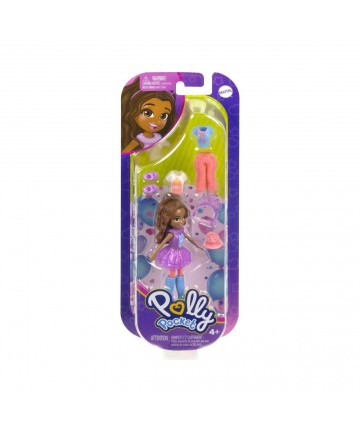 Mattel Polly Pocket - Lama Fashion Dark Skin Doll (HKV85)