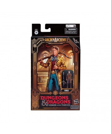 Hasbro Fans - Dungeons  Dragons Honor Among Thieves: Golden Archive Action Figure - Forge (F4874)