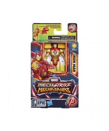 Hasbro Marvel Mech Strike: Mechasaurus - Iron Man (6) Action Figure (F6672)