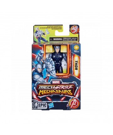 Hasbro Marvel Mech Strike: Mechasaurus - Thor (6) Action Figure (F6673)