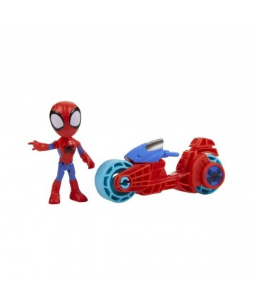 Hasbro Disney Junior Marvel: Spidey and his Amazing Friends - Spidey  Motorcycle (F7459)