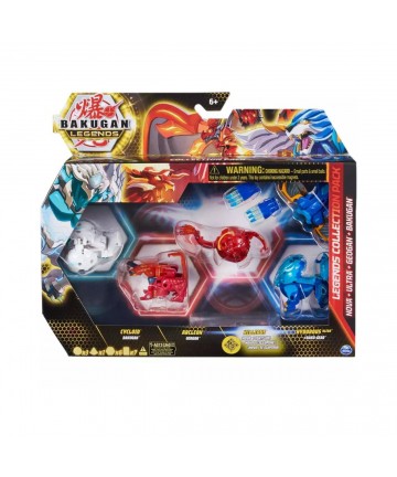 Spin Master Bakugan: Legends Collection Pack - Nova + Ultra + Geogan + Bakugan - Cycloid/Arcleon/Nillious/Hydorous Ultra (201400