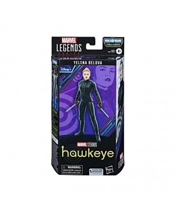 Hasbro Disney Marvel Legends Series: Build a Figure Hydra Stomper - Hawkeye Yelena Belova Action Figure (15cm) (F6541)