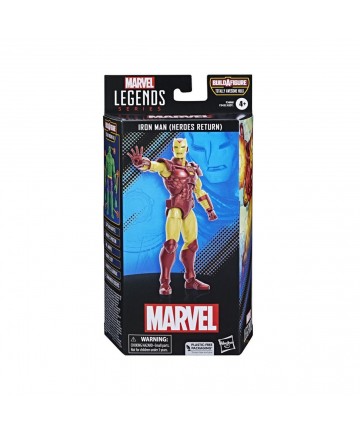 Hasbro Marvel Legends Series Build a Figure Totally Awesome Hulk: Iron Man (Heroes Return) Action Figure (15cm) (Excl.) (F3686)