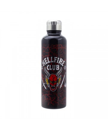 Paladone Stranger Things - Hellfire Club Metal Water Bottle (PP9939ST)