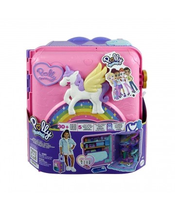 Mattel Polly Pocket: Pollyville - Resort Roll Away Playset (HKV43)