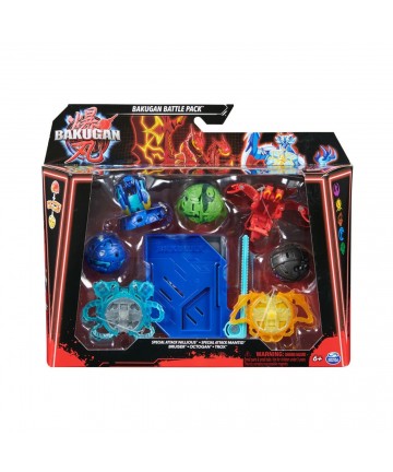 Spin Master Bakugan: Battle Pack - Special Attack Nillious/Mantid/Bruiser/Octogan/Trox (20142084)